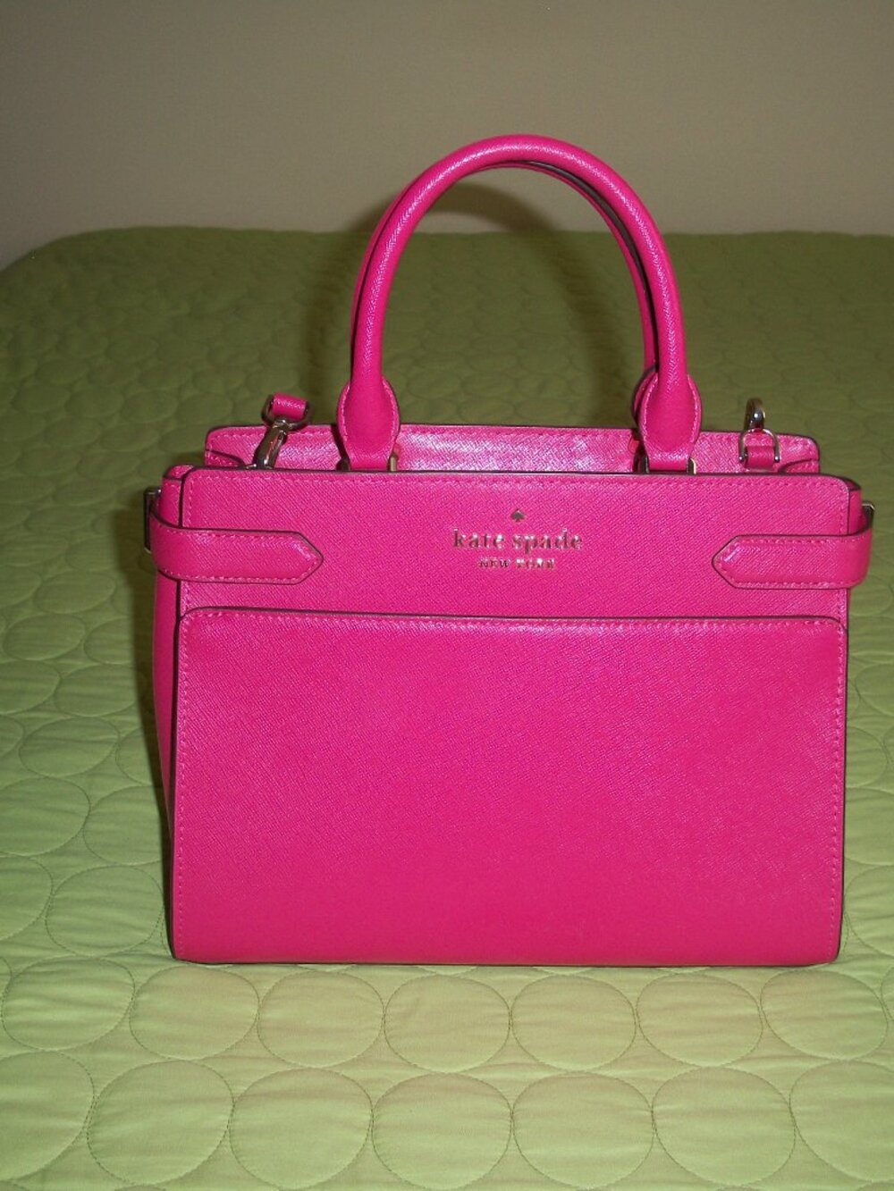 Kate Spade New York Pink Staci Medium Satchel